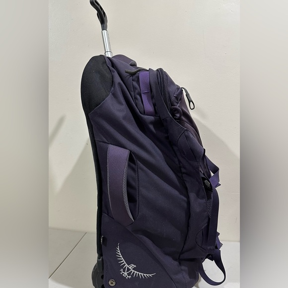 Osprey Black and purple Wheeled Travel Bag - Picture 4 of 8